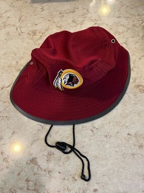 New Era Washington Redskins Burgundy Bucket Hat